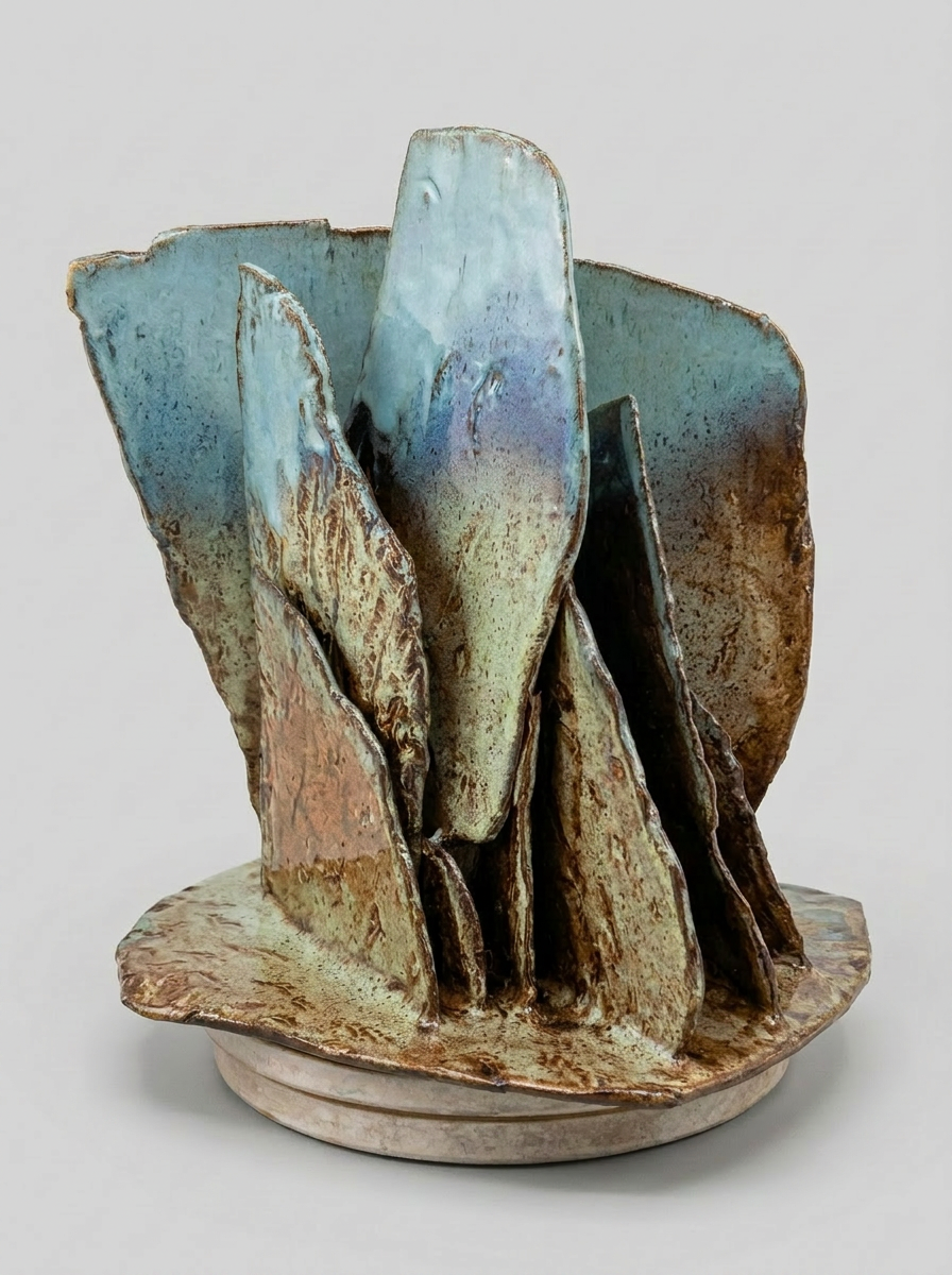 Sunlit Cliffs – Artist Mug featuring artwork by contemporary artist Lanzhi Wang