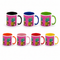Golden Paradise – Colored Accent Mug
