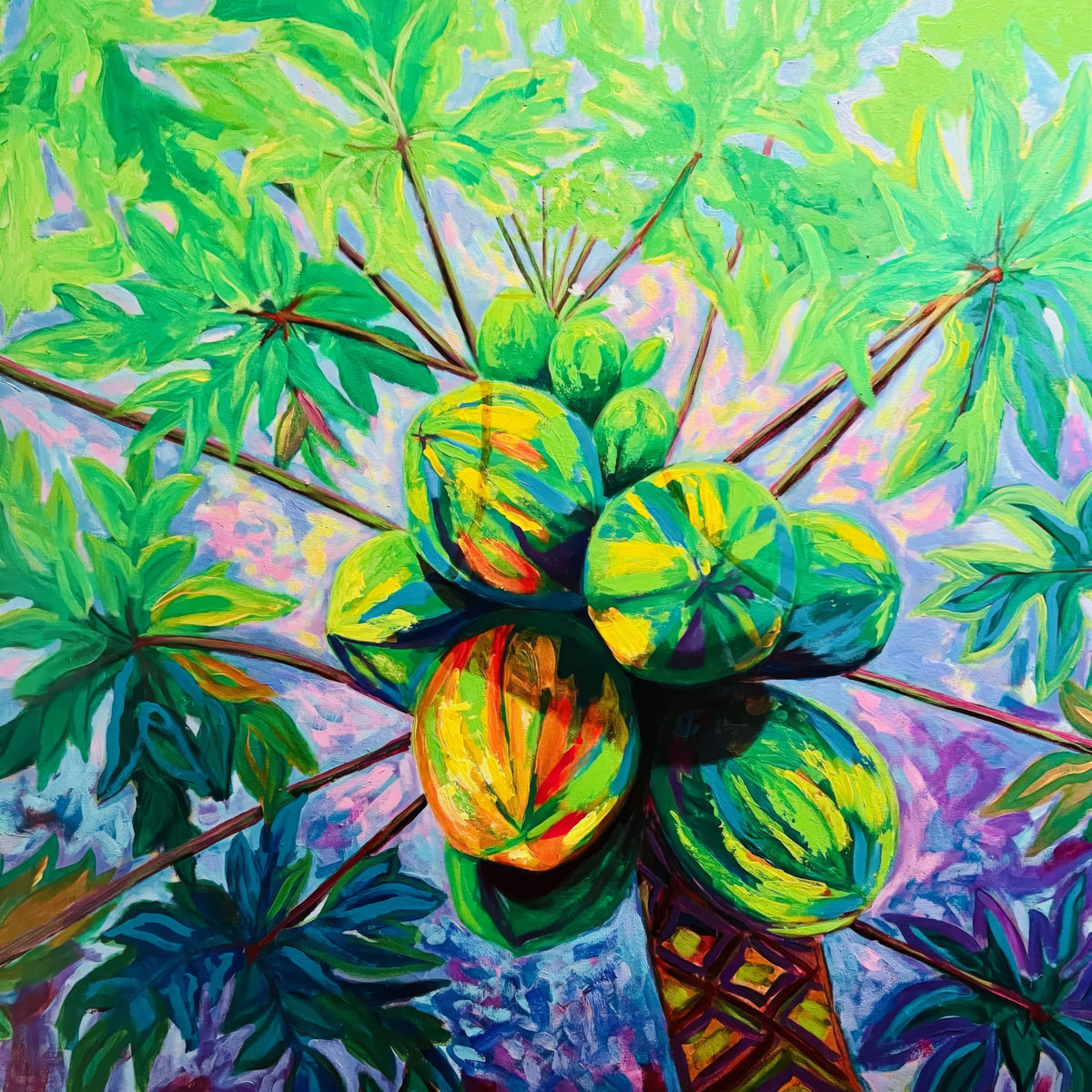 Summer Papaya – Fine Art Print