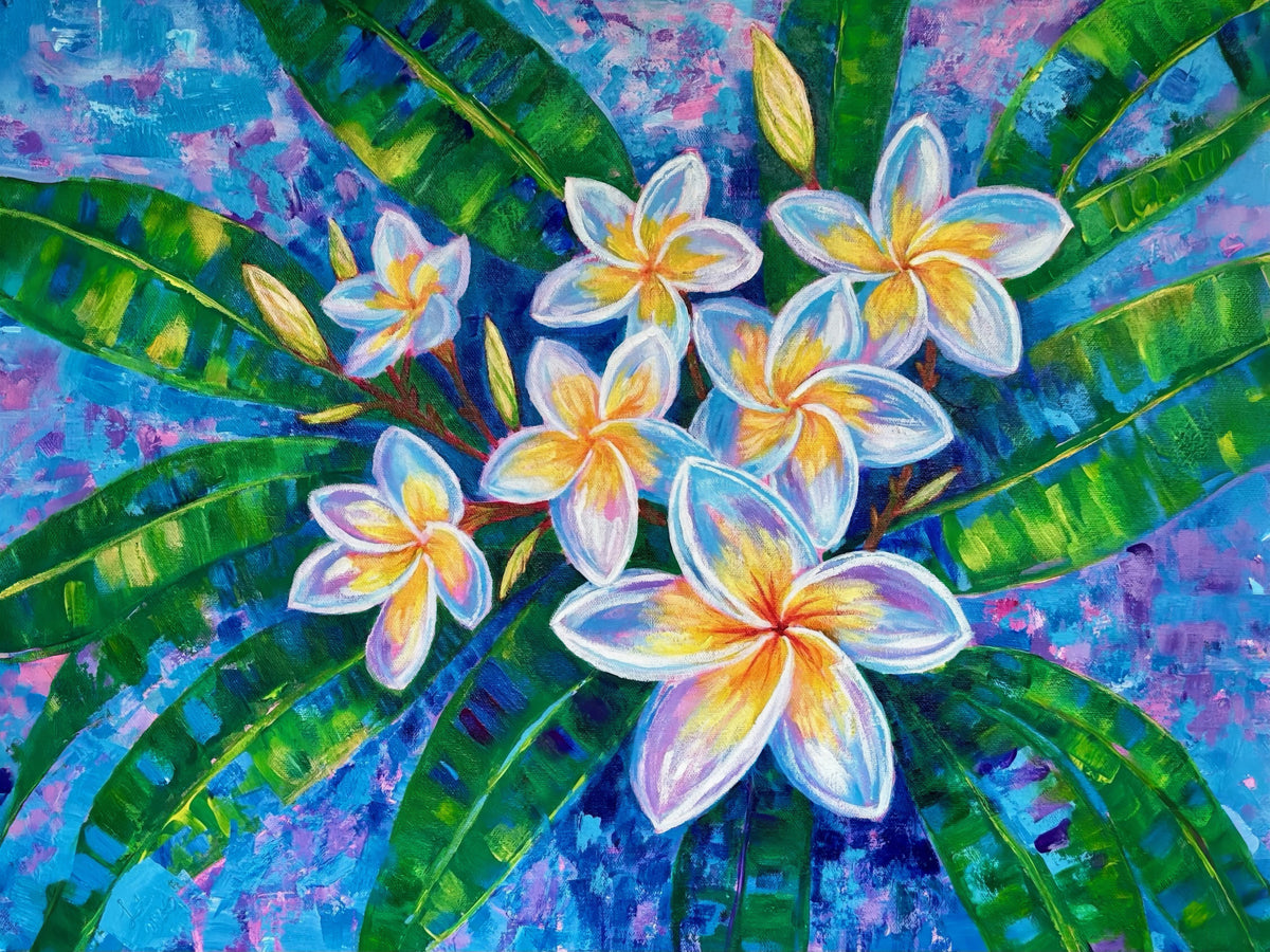 Summer Plumeria – Fine Art Print